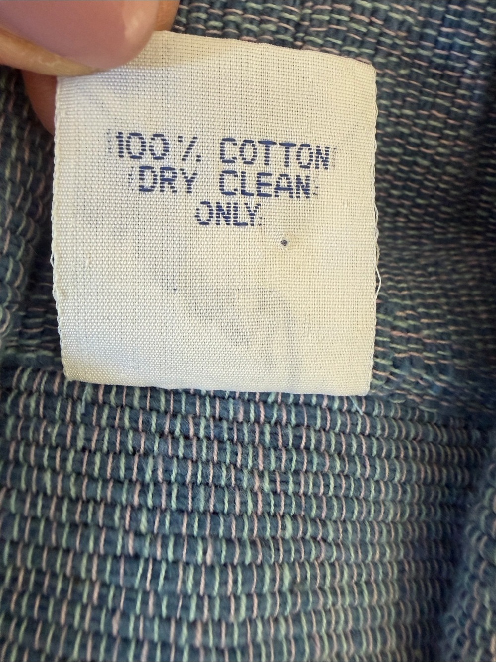 Vintage Cheppu Coat Made in Nepal Woven Cotton Coat Free Size - Picture 10 of 11